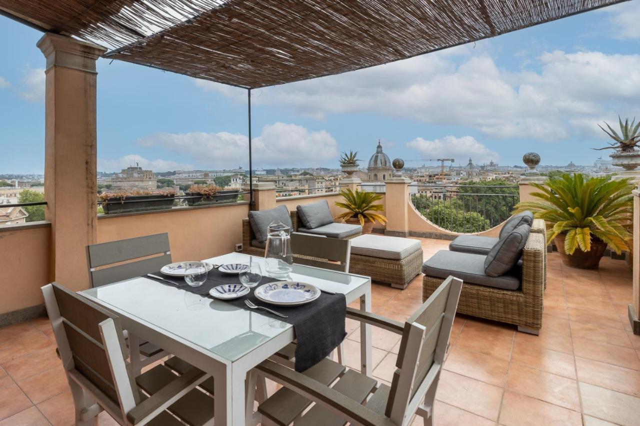 Апартаменти Santonofrio Sky Terrace Penthouse Рим Екстер'єр фото